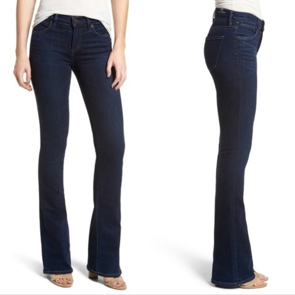 Citizens Of Humanity Low-Rise Bootcut Jeans in Dark Wash, Size 26 - Picture 10 of 10